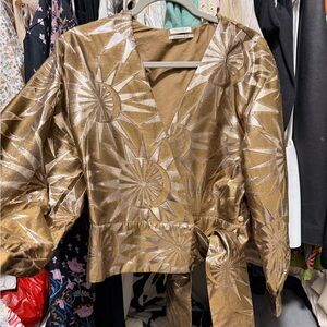 Scotch & Soda Brown Cocktail Hour Top